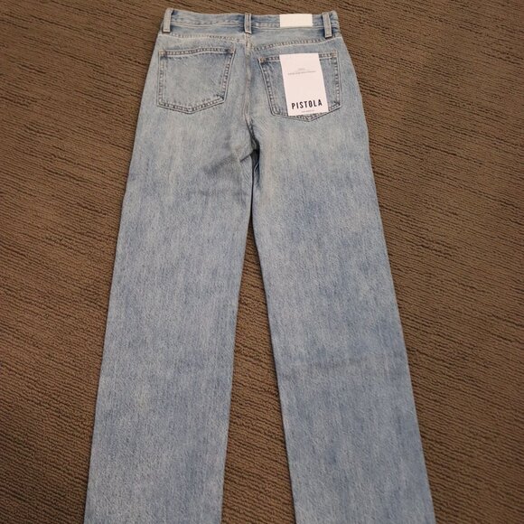 NEW Pistola Cassie Super High Rise Straight Jean BRAMBLE Size 24 - Picture 11 of 14